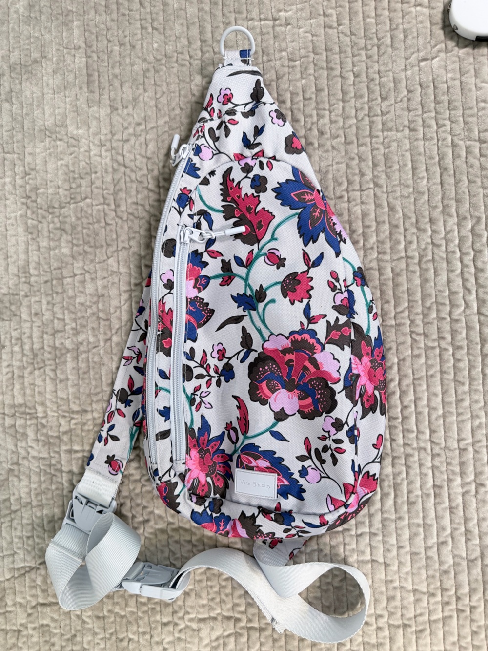 VERA BRADLEY Lighten Up Essential Sling Bag Floral Crossbody Backpack